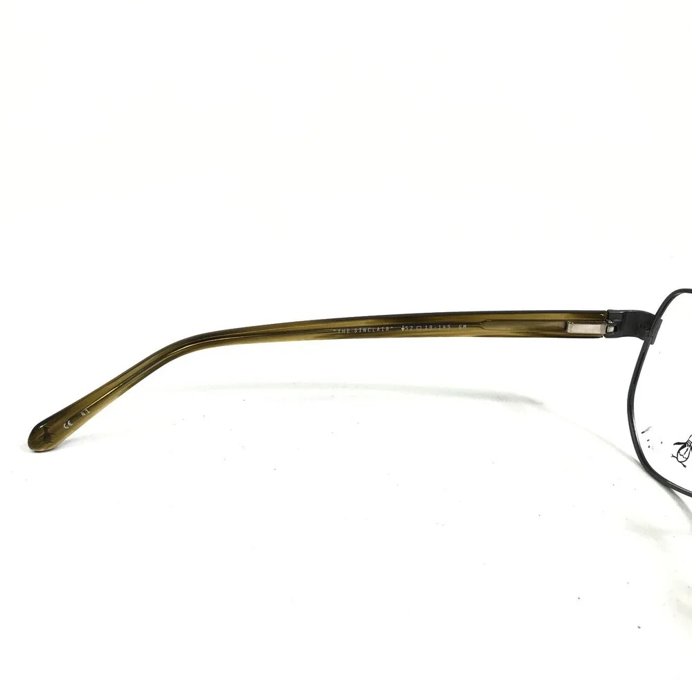 Penguin Eyeglasses Frames THE SINCLAIR GM Grey Brown Square Full Rim 52-19-145